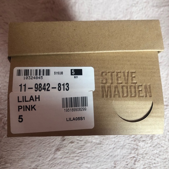 STEVE MADDEN LILAH HEELS SANDALS PINK - Picture 11 of 11